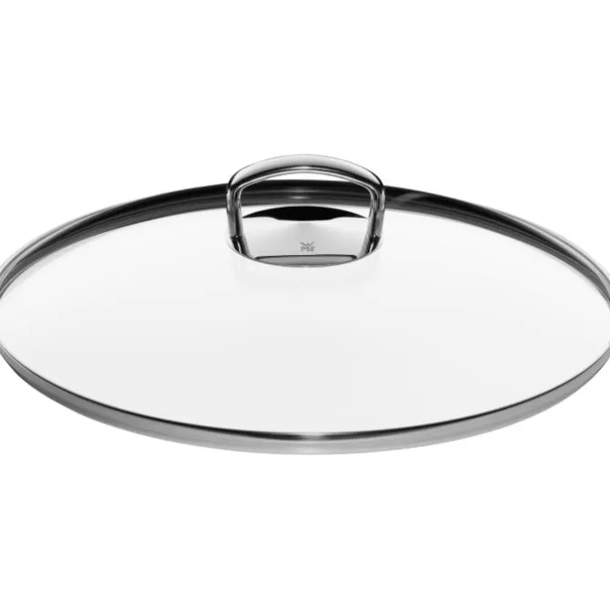 Pfannen | WMF Fusiontec Mineral Wok mit Glasdeckel, 36 cm, Platinum