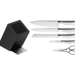 Küchenmesser | WMF Grand Gourmet Messer-Vorteils-Set* mit FlexTec Messerblock, 6-teilig