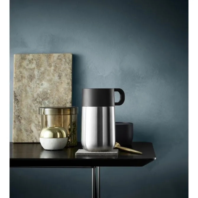 Tee- & Kaffeegenuss | WMF Impulse Travel Mug Thermobecher, 0,3 l, Edelstahl gebürstet