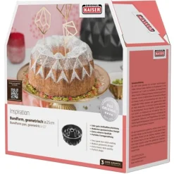 Backformen Und -bleche | WMF KAISER Inspiration Bundform geometrisch, 25 cm