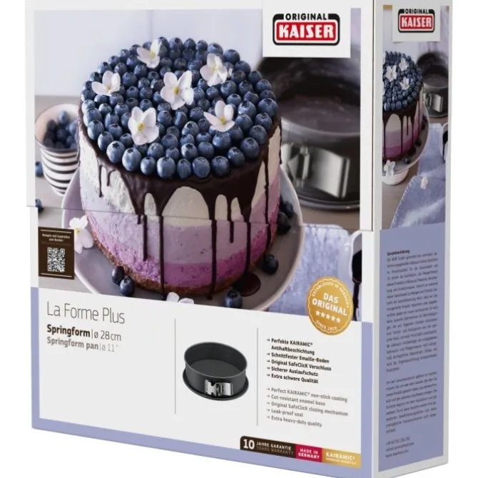 Backformen Und -bleche | WMF KAISER La Forme Plus Springform mit SafeClick, 28 cm