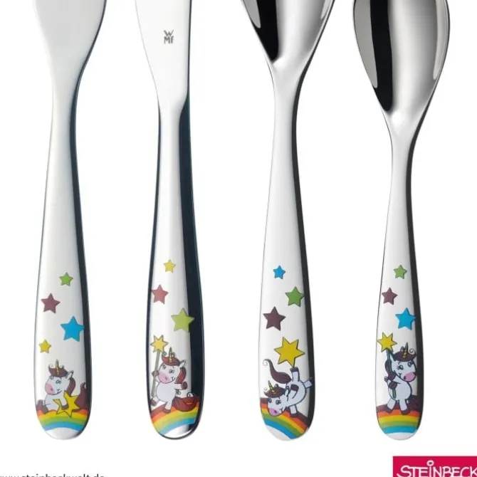 Essbestecke | WMF Kinderbesteck-Set Einhorn, 4-teilig