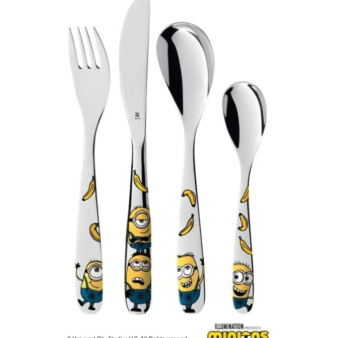 Essbestecke | WMF Kinderbesteck-Set Minions®, 4-teilig