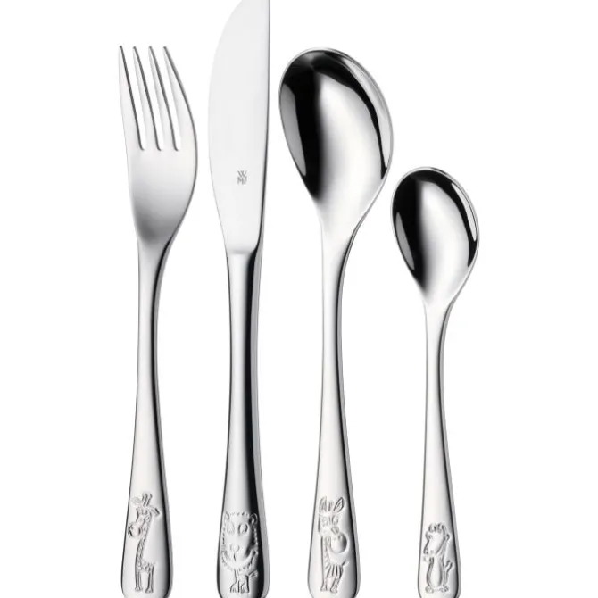 Essbestecke | WMF Kinderbesteck-Set Safari, 4-teilig