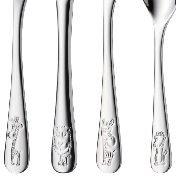 Essbestecke | WMF Kinderbesteck-Set Safari, 4-teilig