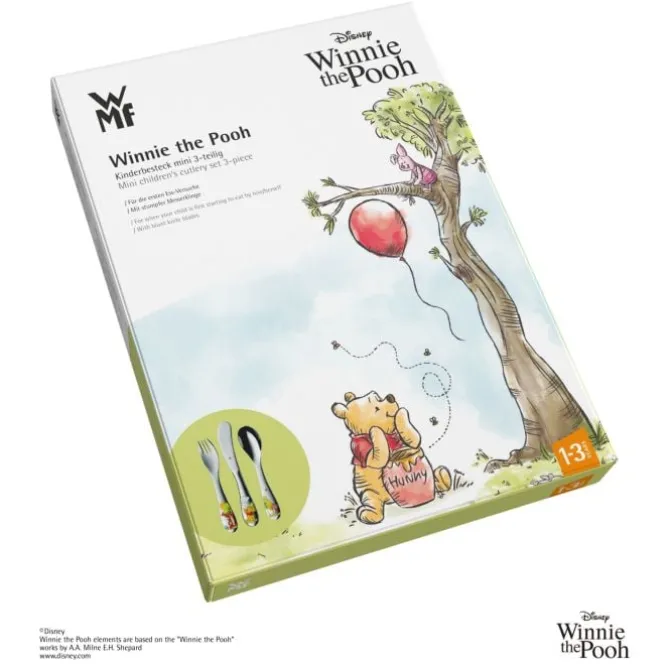 Essbestecke | WMF Kinderbesteck-Set Winnie Puuh Mini, 3-teilig
