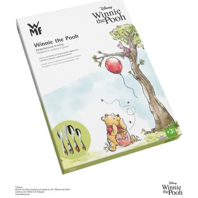 Essbestecke | WMF Kinderbesteck-Set Winnie Puuh, 4-teilig