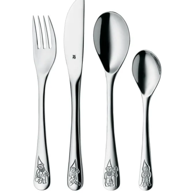Essbestecke | WMF Kinderbesteck-Set Zwerge, 4-teilig