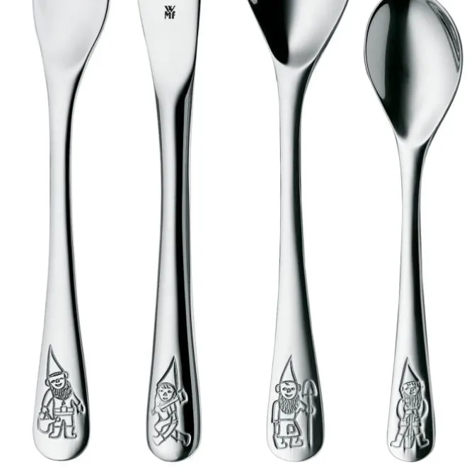 Essbestecke | WMF Kinderbesteck-Set Zwerge, 4-teilig