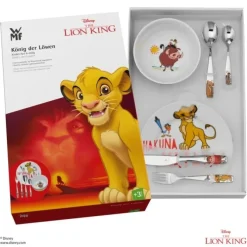 Essbestecke | WMF Kindergeschirr-Set Disney König der Löwen, 6-teilig