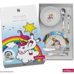 Essbestecke | WMF Kindergeschirr-Set Einhorn, 6-teilig