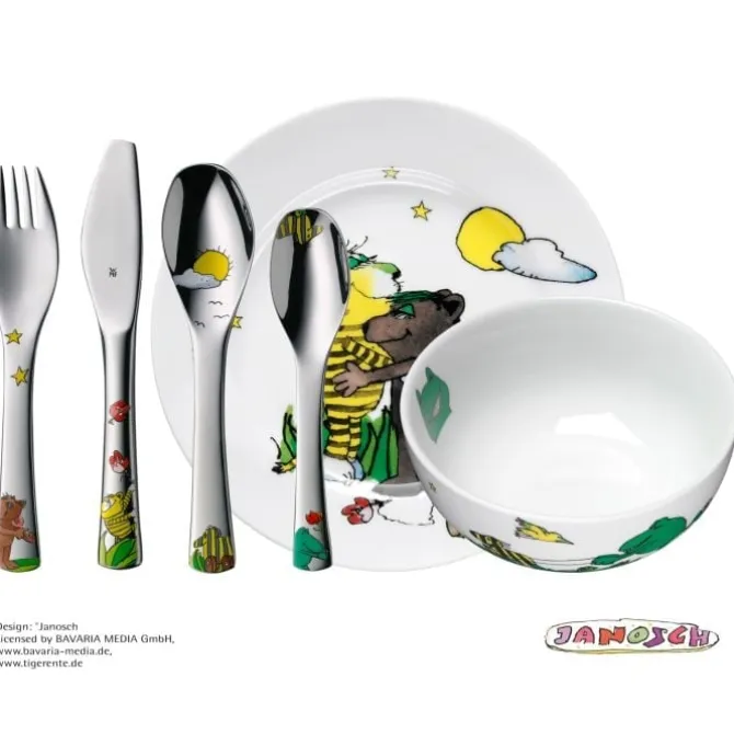 Essbestecke | WMF Kindergeschirr-Set Janosch, 6-teilig
