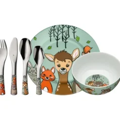 Essbestecke | WMF Kinderteller, Waldfreunde