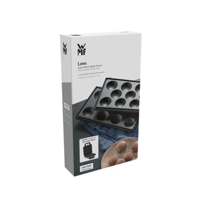 Gemeinsam Genießen | WMF Lono Snack Master Muffin-Platten-Set, 2-teilig