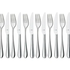 Essbestecke | WMF Merit Dessertbesteck-Set, 12-teilig, Cromargan protect®