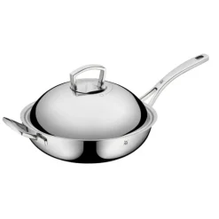 Pfannen | WMF Multiply Wok mit Edelstahldeckel, 32 cm