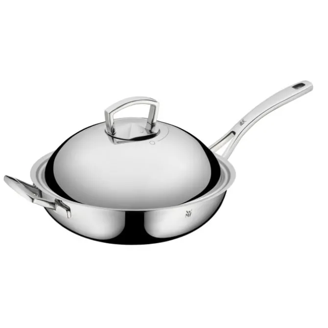Pfannen | WMF Multiply Wok mit Edelstahldeckel, 32 cm