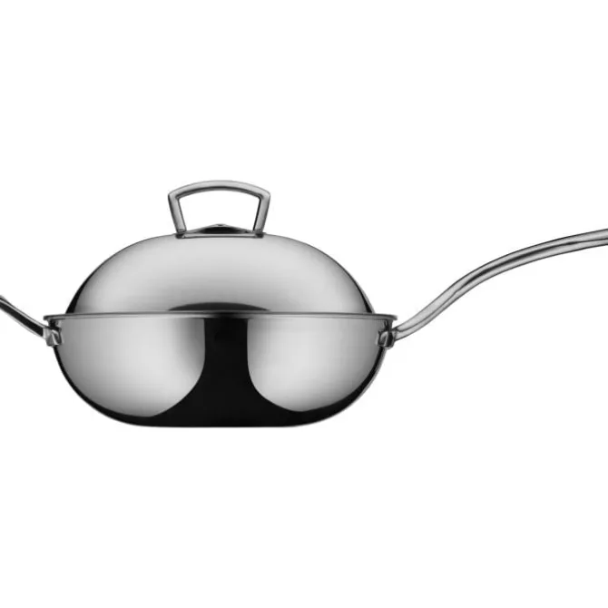 Pfannen | WMF Multiply Wok mit Edelstahldeckel, 32 cm