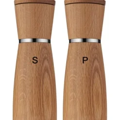 Würzen & Verfeinern | WMF Nature Salz-/Pfeffermühlen-Set, 2-teilig