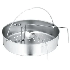 Schnellkochtöpfe | WMF Perfect One Pot Schnellkochtopf mit Dampfgareinsatz, 22 cm, 6,5 Liter