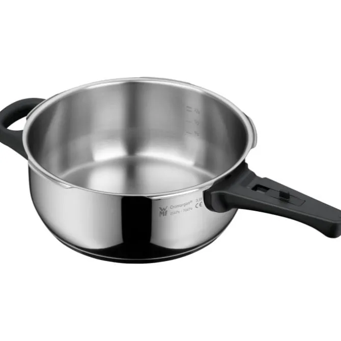 Schnellkochtöpfe | WMF Perfect One Pot Schnellkochtopf-Set mit Dampfgareinsatz, 22 cm, 4,5 und 3,0 Liter, stapelbar