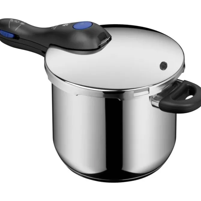 Schnellkochtöpfe | WMF Perfect Plus One Pot Schnellkochtopf mit Dampfgareinsatz, 22 cm, 6,5 Liter