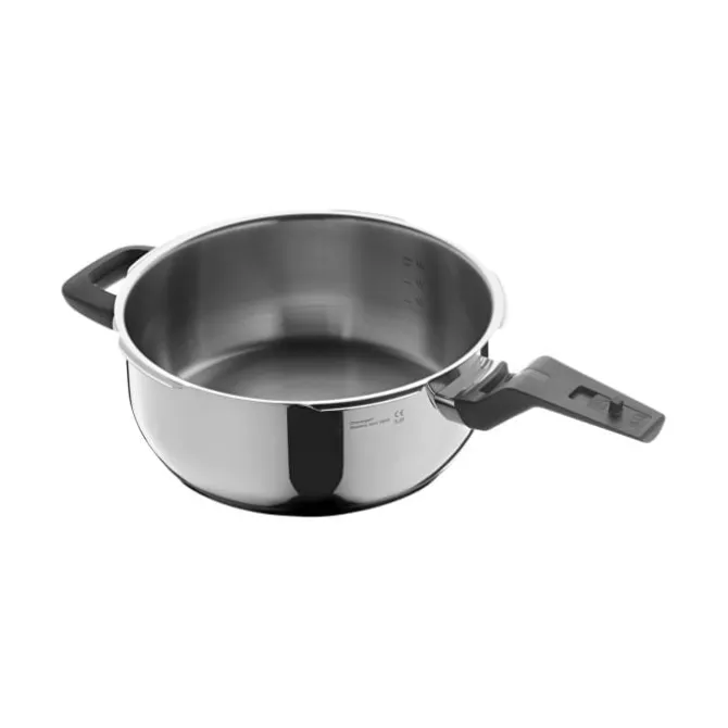 Schnellkochtöpfe | WMF Perfect Premium One Pot Schnellkochtopf-Set mit Dampfgareinsatz, 22 cm, 4,5 und 3,0 Liter, stapelbar