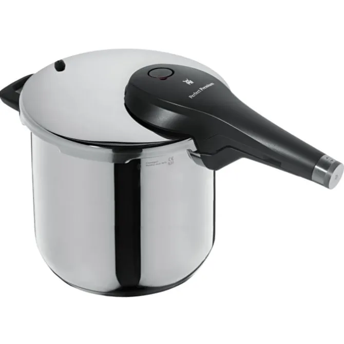 Schnellkochtöpfe | WMF Perfect Premium One Pot Schnellkochtopf-Set mit Dampfgareinsatz, 22 cm, 6,5 und 3,0 Liter