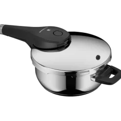 Schnellkochtöpfe | WMF Perfect Premium One Pot Schnellkochtopf-Set mit Dampfgareinsatz, 22 cm, 4,5 und 3,0 Liter