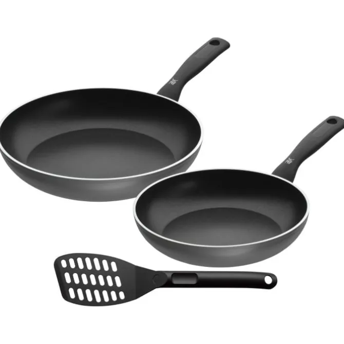 Pfannen | WMF PermaDur Inspire Stielpfannen-Set (24 und 28 cm) mit Pfannenwender
