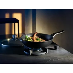 Pfannen | WMF PermaDur Premium Wok mit Glasdeckel, 30 cm