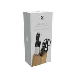 Küchenmesser | WMF Sequence Messer-Vorteils-Set* mit Messerblock, 6-teilig