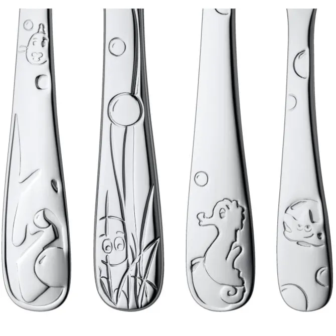 Essbestecke | WMF Silit Aquarama Kinderbesteck-Set, 4-teilig