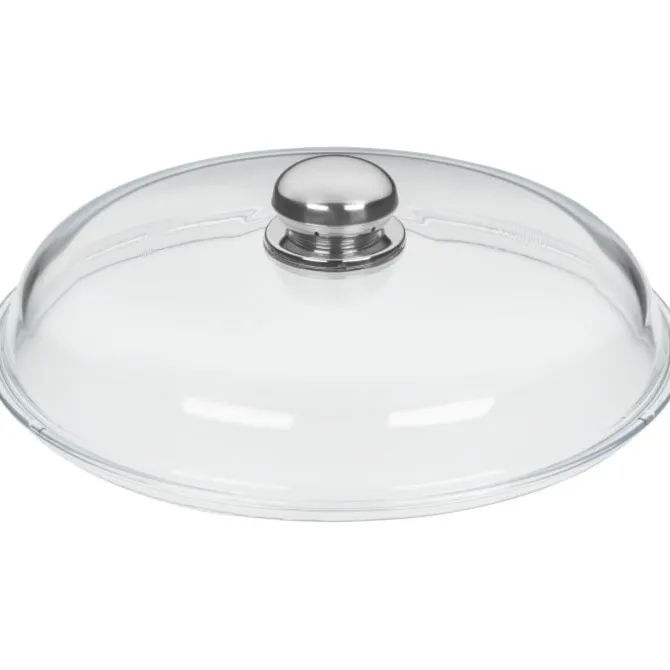 Zubehör & Ersatzteile | WMF Silit Glasdeckel mit Edelstahlgriff, 28 cm
