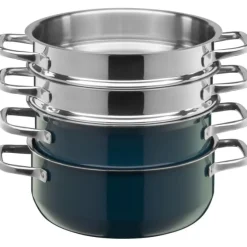 Töpfe | WMF Silit Silargan® Compact Kochgeschirr-Set, 4-teilig, Petrol