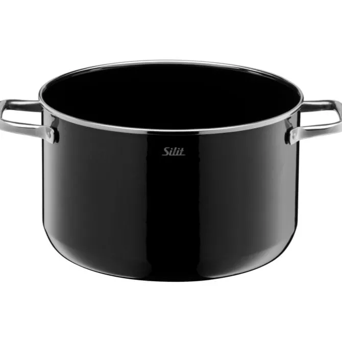 Töpfe | WMF Silit Silargan® Elegance Kochtopf mit Deckel, 24 cm, Black
