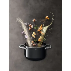 Töpfe | WMF Silit Silargan® Elegance Kochtopf mit Deckel, 24 cm, Black