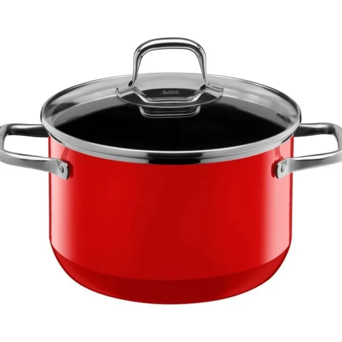 Töpfe | WMF Silit Silargan® Elegance Topf-Set, 4-teilig, Red