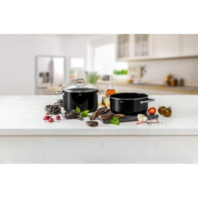 Töpfe | WMF Silit Silargan® Elegance Topf-Set, 4-teilig, Black