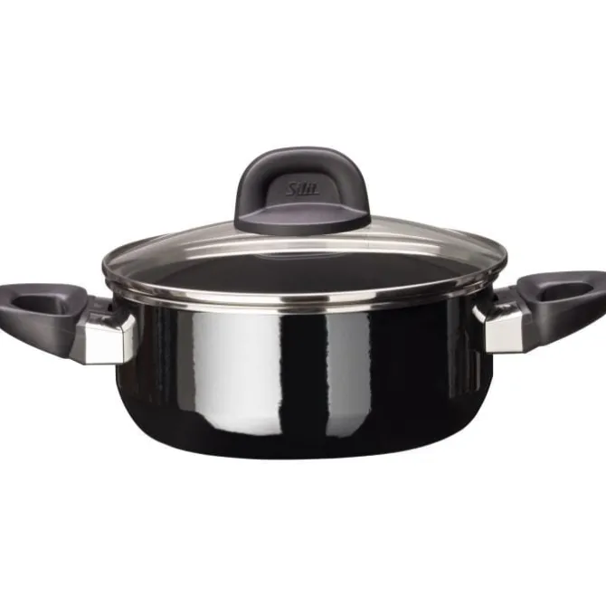 Töpfe | WMF Silit Silargan® Modesto Bratentopf mit Deckel, 20 cm, Black