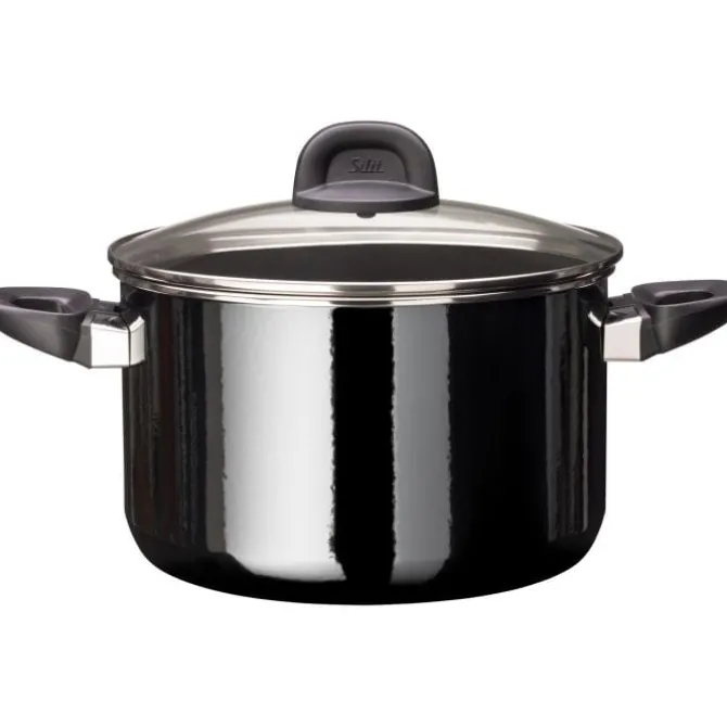 Töpfe | WMF Silit Silargan® Modesto Kochtopf mit Deckel, 24 cm, Black