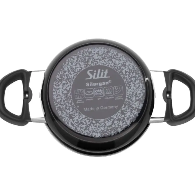 Töpfe | WMF Silit Silargan® Modesto Kochtopf mit Deckel, 16 cm, Black