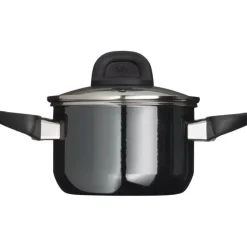 Töpfe | WMF Silit Silargan® Modesto Kochtopf mit Deckel, 16 cm, Black