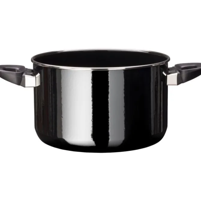 Töpfe | WMF Silit Silargan® Modesto Kochtopf mit Deckel, 24 cm, Black