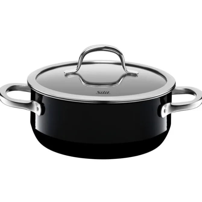Töpfe | WMF Silit Silargan® Passion Bratentopf mit Deckel, 20 cm, Black