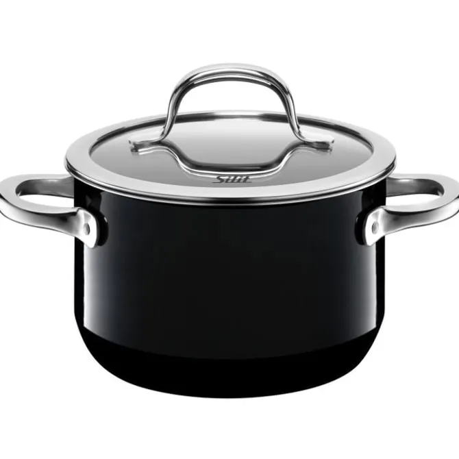 Töpfe | WMF Silit Silargan® Passion Kochtopf mit Deckel, 16 cm, Black
