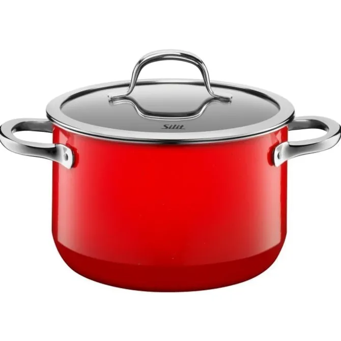 Töpfe | WMF Silit Silargan® Passion Topf-Set, 4-teilig, Red