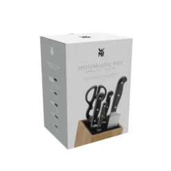 Küchenmesser | WMF Spitzenklasse Plus Messer-Vorteils-Set* mit FlexTec Messerblock, 6-teilig