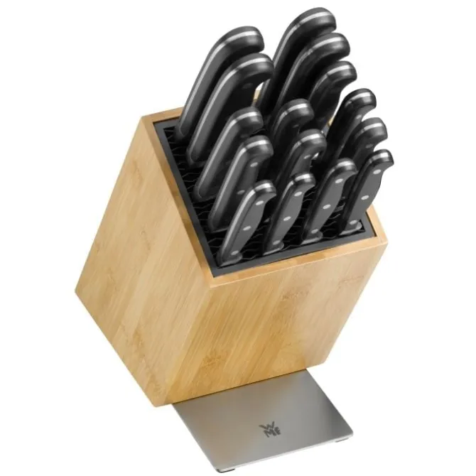 Küchenmesser | WMF Spitzenklasse Plus Messer-Vorteils-Set* mit FlexTec Messerblock, 6-teilig