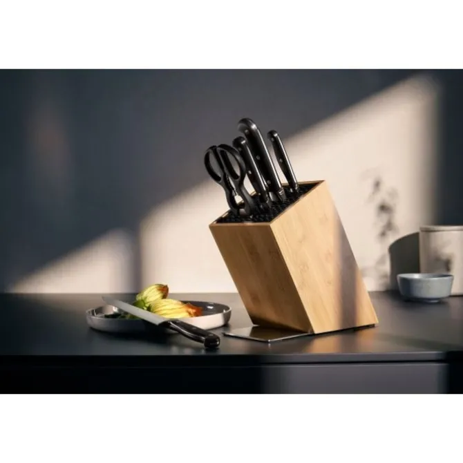 Küchenmesser | WMF Spitzenklasse Plus Messer-Vorteils-Set* mit FlexTec Messerblock, 6-teilig